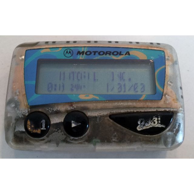 Motorola Pager (Late 1990s), Hobbies & Toys, Memorabilia & Collectibles