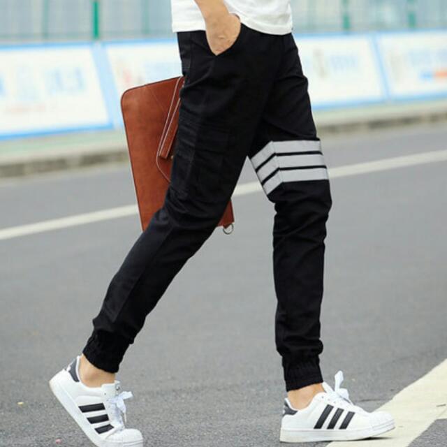 Mens khaki jogging bottoms online