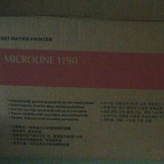 OKI Dot Matrix Printer, Computers & Tech, Parts & Accessories