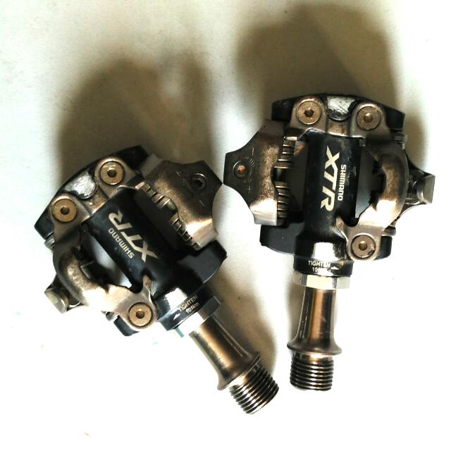 Shimano XTR SPD pedals Sports Equipment Bicycles Parts Parts Accessories on Carousell