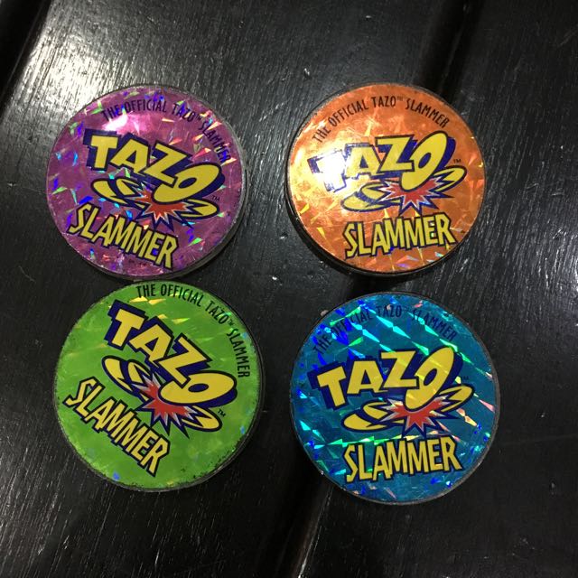 Tazo Slammer Discs, Hobbies & Toys, Toys & Games on Carousell