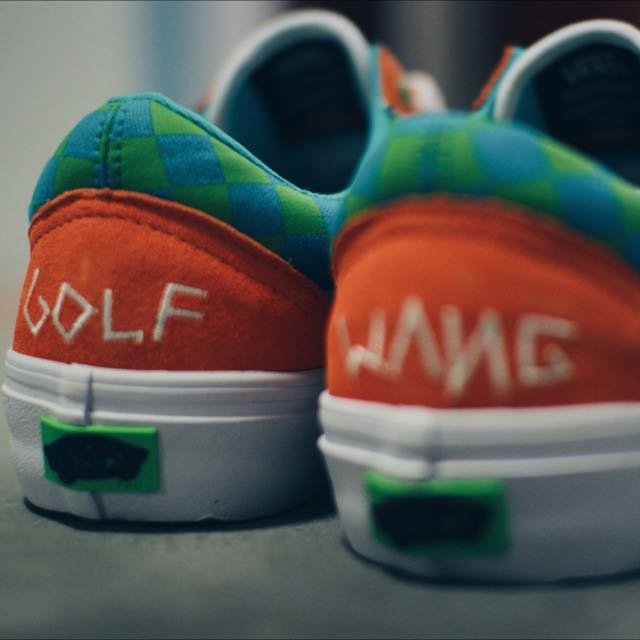 Golf wang cheap vans orange
