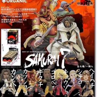 seven samurai anime figures
