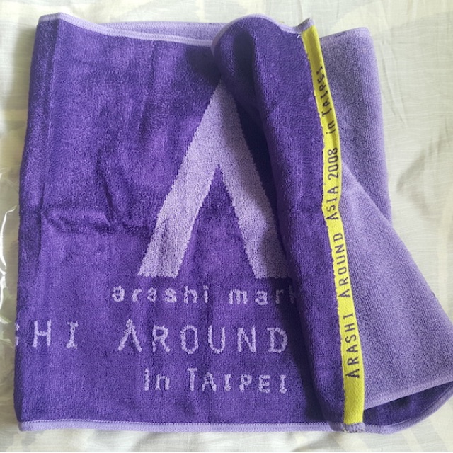 Arashi 嵐 Arashi Around Asia a 08 Taipei Towel Hobbies Toys Memorabilia Collectibles Fan Merchandise On Carousell