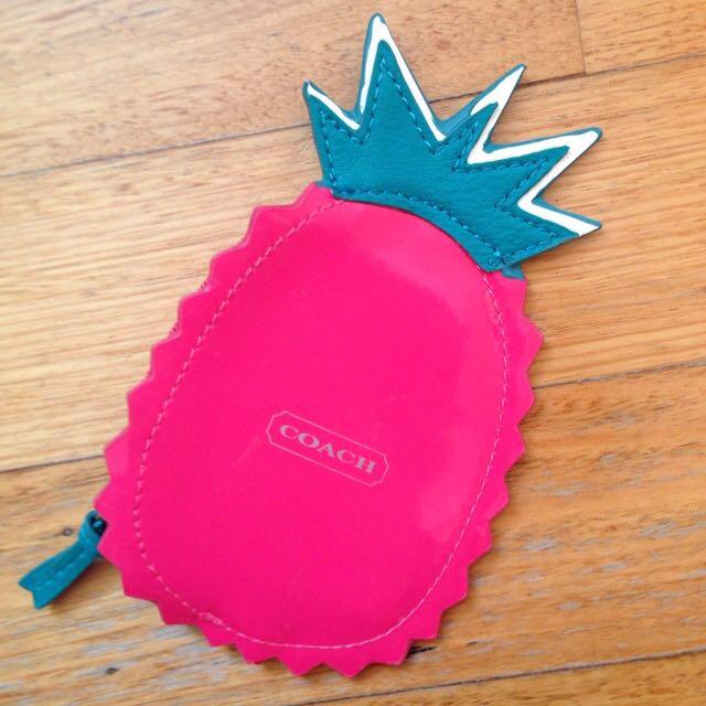Coach shop pineapple purse