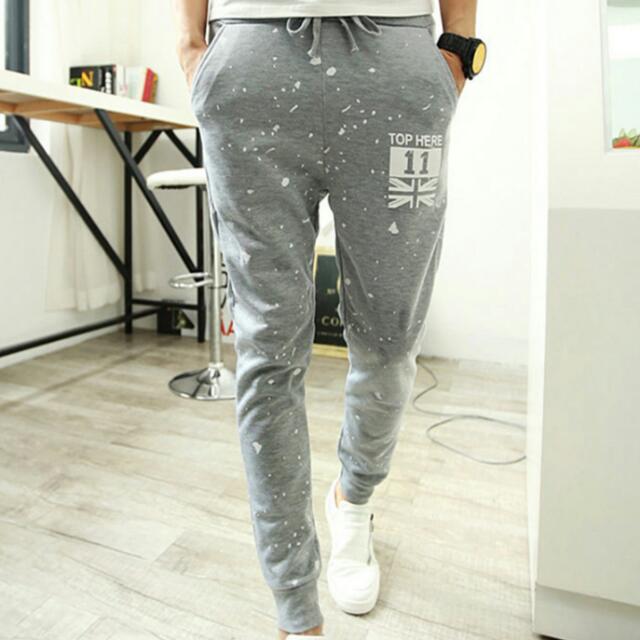 New Fashion Men Casual Sport Pants Printing Star Hiphop Harem Sweatpants Outdoor Training Trousers Slim Army Mens Joggers