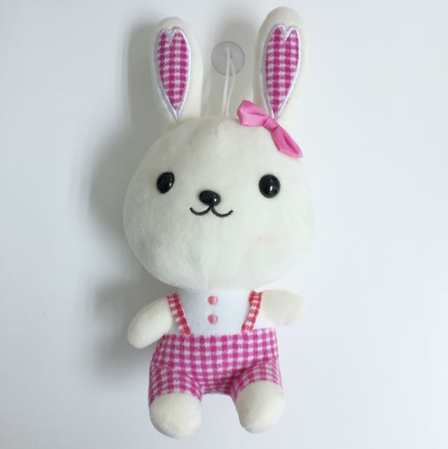 pink rabbit doll