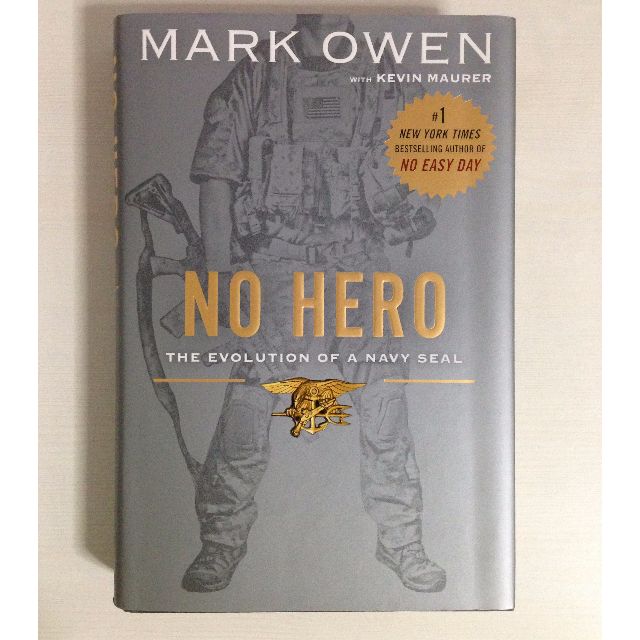 No Hero The Evolution Of A Navy Seal Mark Owen Hardback Books Stationery On Carousell