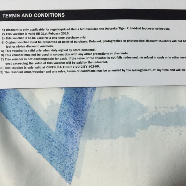 onitsuka tiger voucher code