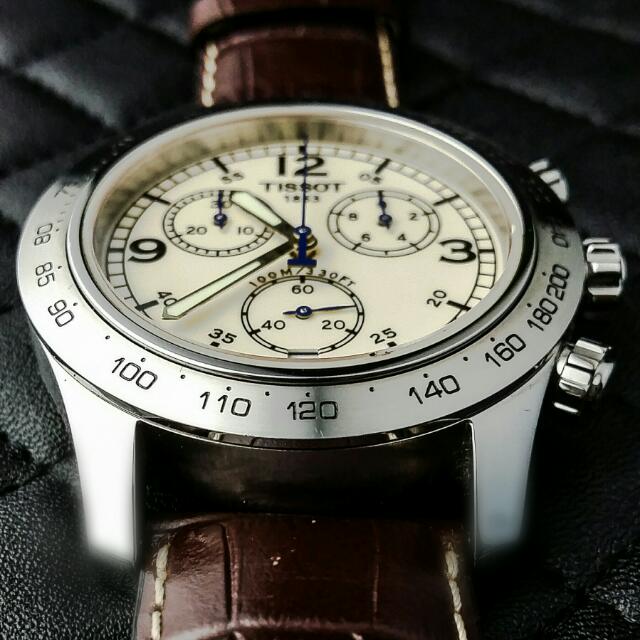 tissot v8 ivory