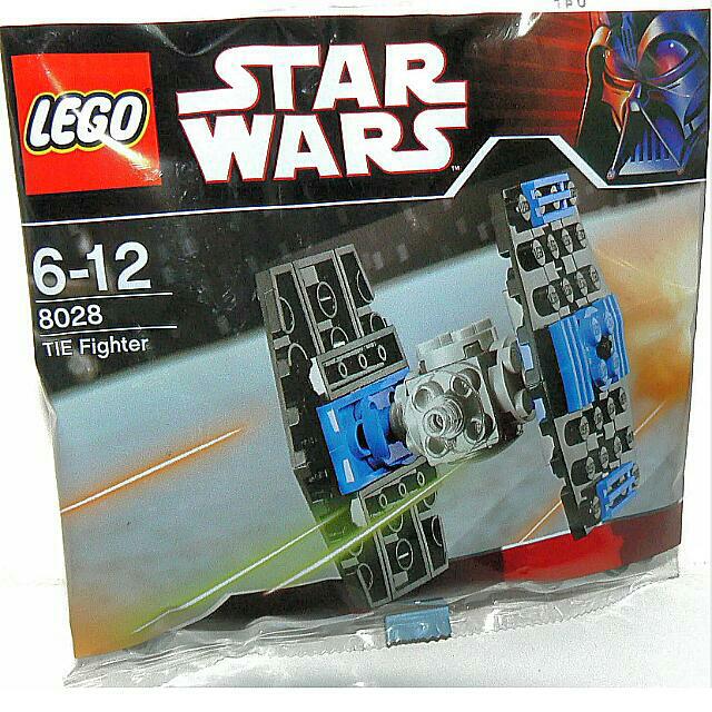 LEGO STAR WARS Tie Fighter Mini Polybag 8028 Brand New Sealed 