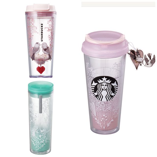 RESERVED Starbucks Korea Valentines Tumbler, Everything ...