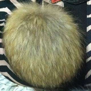 Real Big Furry Ball For Bags