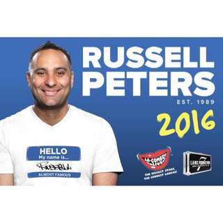 Russell Peters Almost Famous World Tour 2016