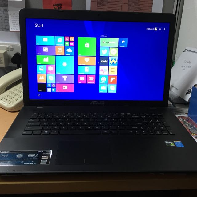 Asus X751lkb Gaming Laptop Electronics On Carousell
