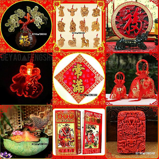 Auspicious Home Decor Great Gift Ideas For Chinese Lunar New Year Cny Everything Else On Carousell