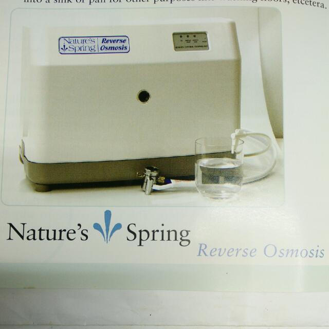 Brand New Reverse Osmosis Water Filtering Machine, TV & Home Appliances