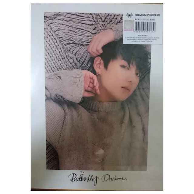 BTS Butterfly Dream Premium Postcard - Jungkook, Hobbies & Toys 