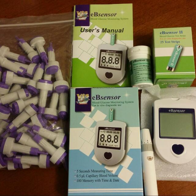 eBsensor - Blood Glucose Monitoring System, Everything Else on Carousell