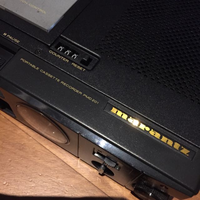 Marantz Portable Cassette Recorder PMD201 (Made In Japan), Audio