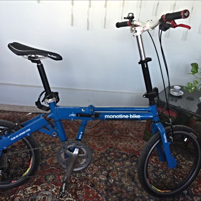 Monotine 16inch Folding Bike Sports Equipment Bicycles Parts