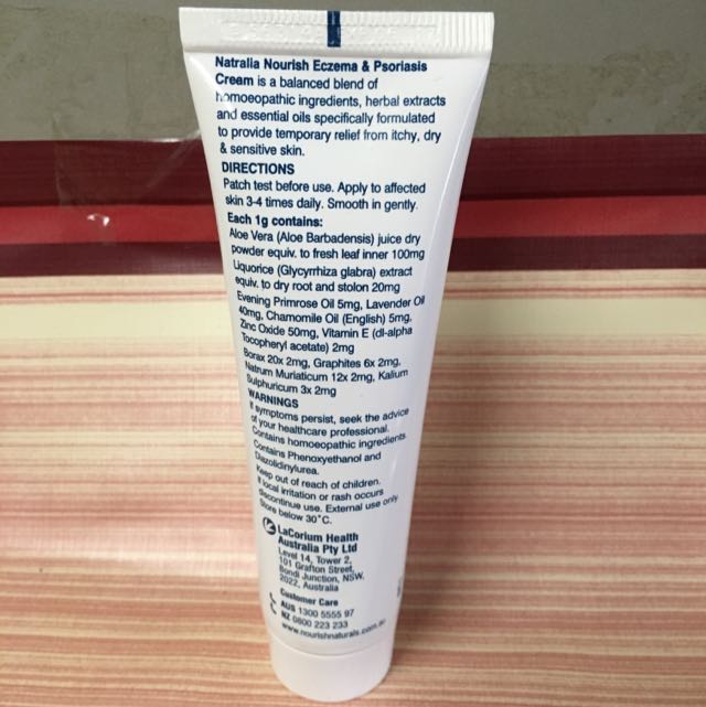 Natralia Nourish Eczema & Psoriasis Cream, Health & Nutrition, Health