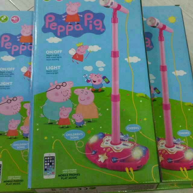 peppa pig sing along microphone