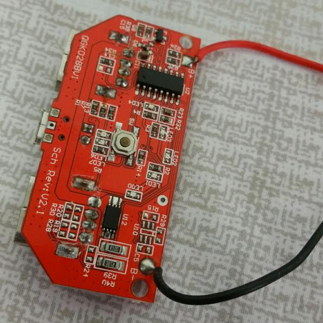 Power Bank Circuit Board With Torch Light, Men's Fashion, Watches