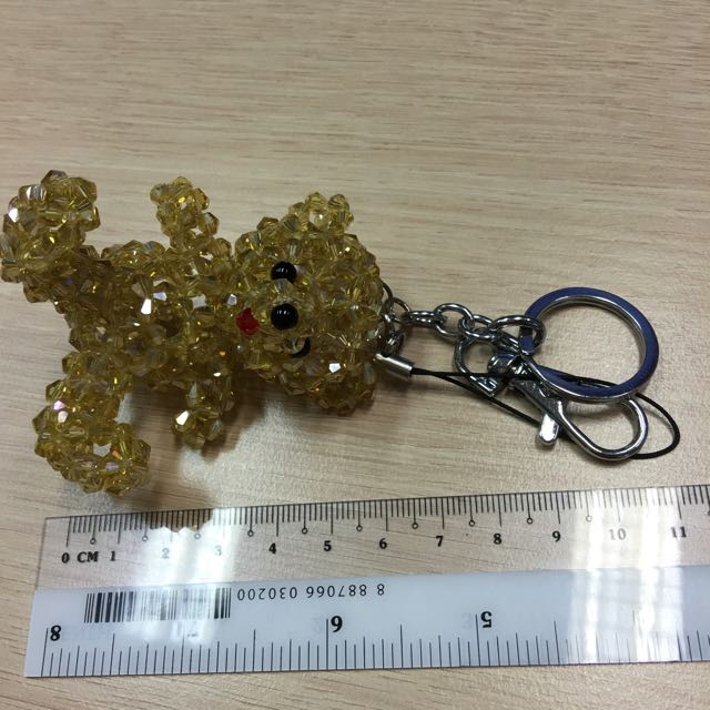 Swarovski teddy bear keychain new arrivals