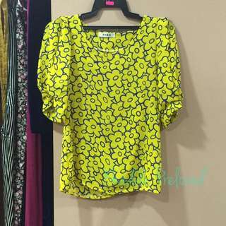 Yellow Flower Top