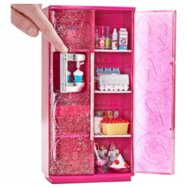 barbie fridge set