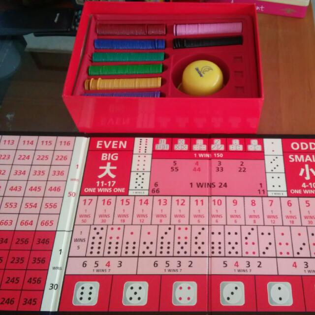 Big Small Gamble Board For Chinese New Year Toys Games On Carousell