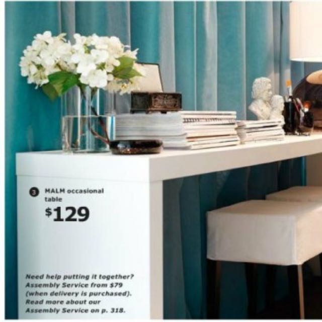 Malm discount occasional table