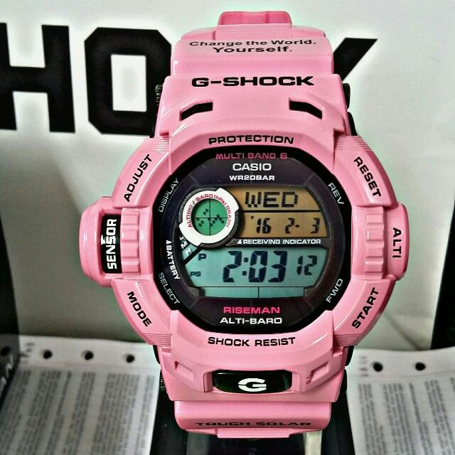 Casio G-Shock GW 9200KJ-4JR RISEMAN, Women's Fashion, Watches 