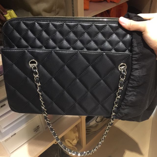 Chanel Ultra Stitch Bowler, Luxury, Bags & Wallets on Carousell