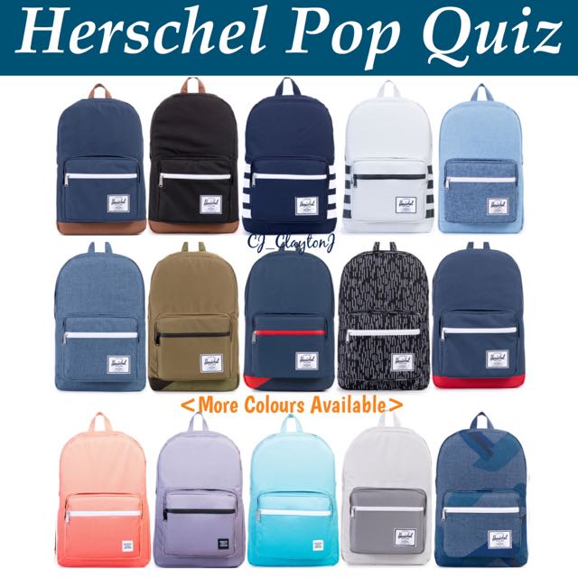 Herschel pop on sale quiz colors