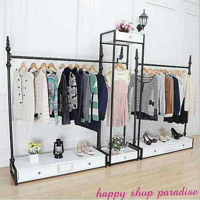 French Style Cloth Rack / Walk In Wardrobe, Furniture & Home Living ...