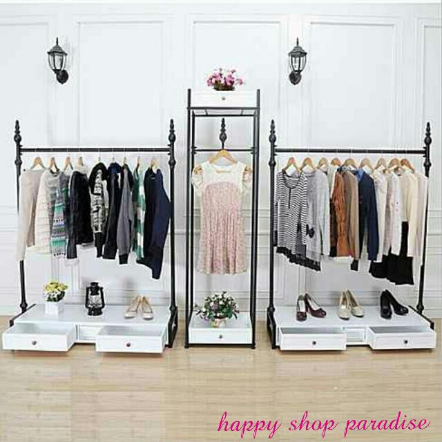 French Style Cloth Rack / Walk In Wardrobe, Furniture & Home Living ...