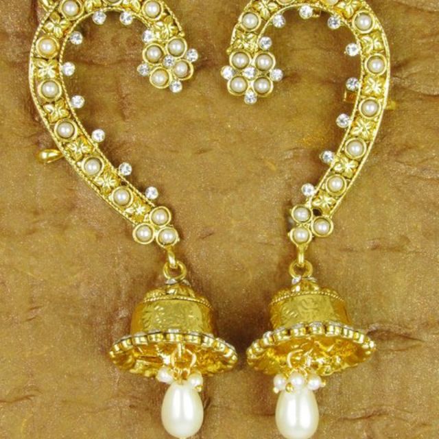 Clip on indian discount earrings
