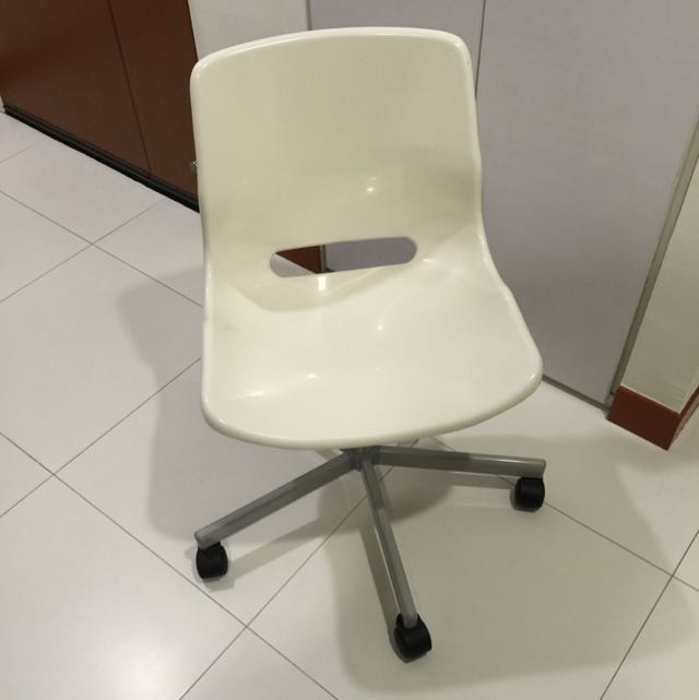 Ikea Roll Rollable Chair With Back Rest On Carousell