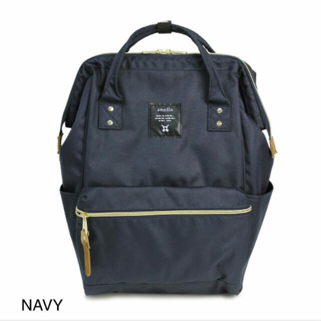 anello navy blue backpack