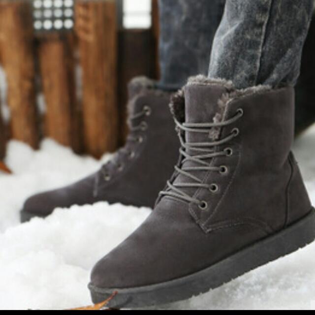 Mens fashion clearance winter boots