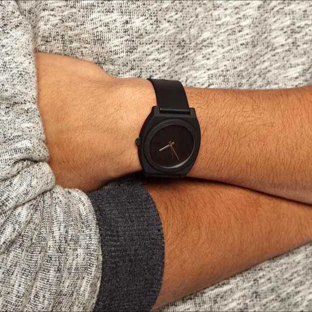 NIXON Time Teller P A119 Matte Black Mobile Phones Gadgets