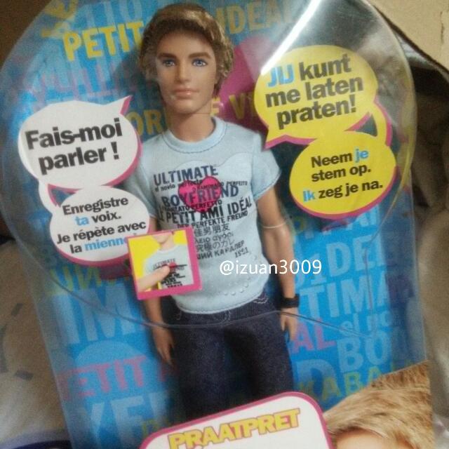 Sweet talking ken doll deals