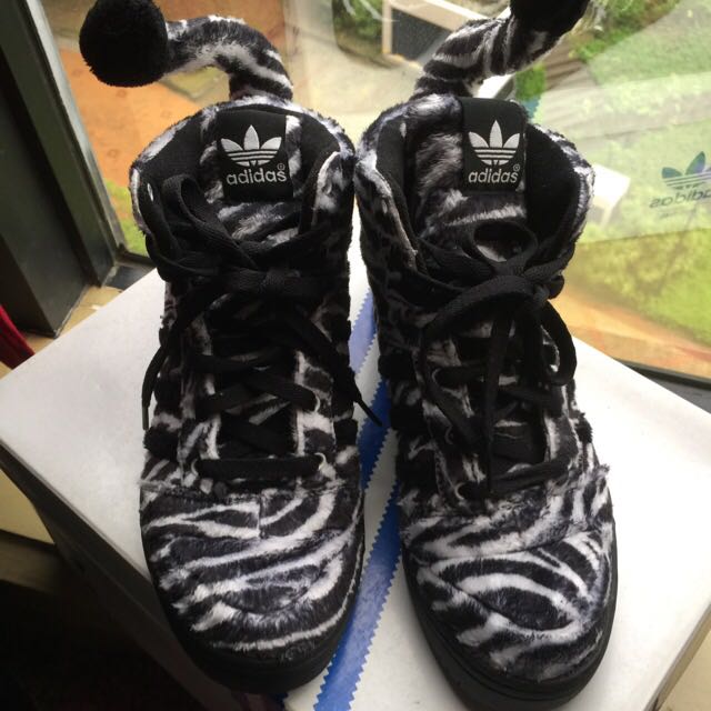 Adidas Jeremy Scott JS Zebra Black White