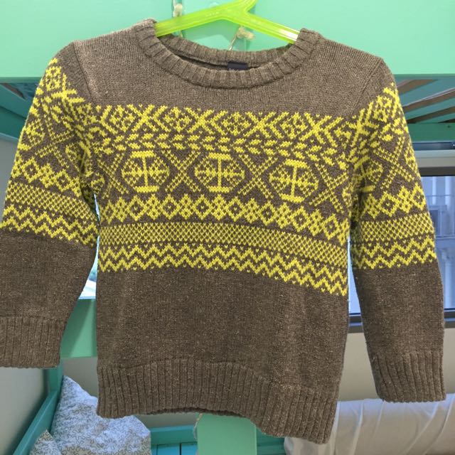baby gap knit sweater