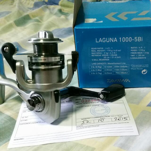 Daiwa Laguna 5Bi Spin Reel