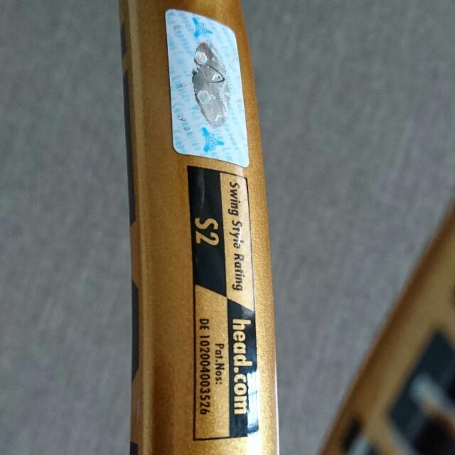 Head fxp (flexpoint) Instinct Tennis Racquet., Sports Equipment, Sports