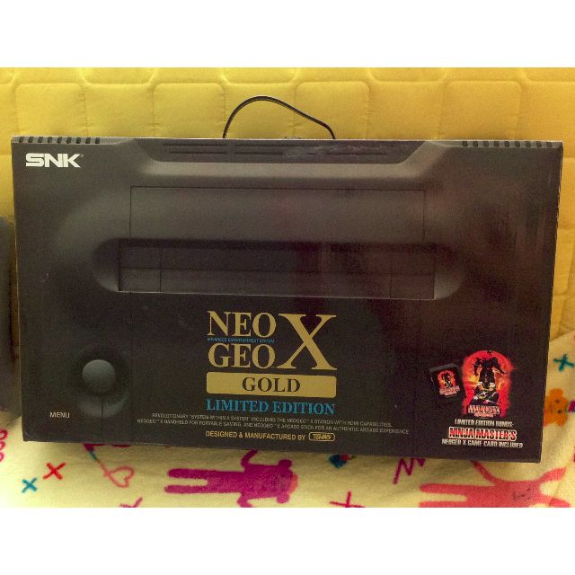 Neo Geo X Gold Limited Edition Pre Loved Reserved Toys Games On Carousell