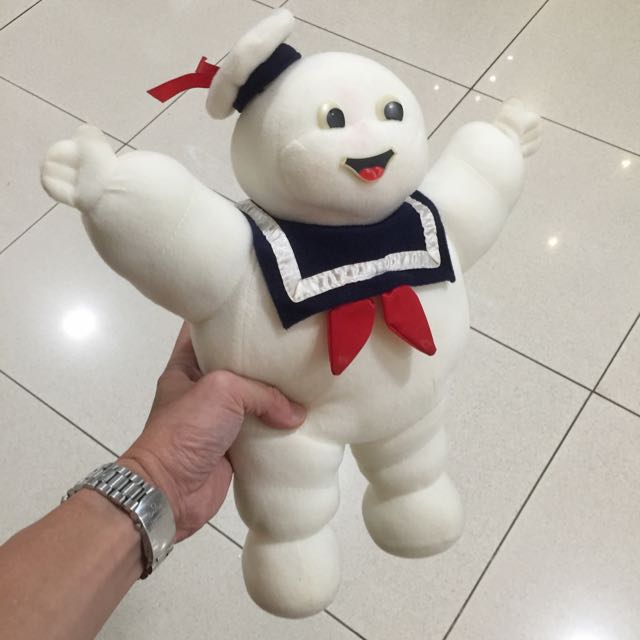 marshmallow man stuffed animal